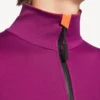 Body técnico de manga larga para mujer en color violeta/naranja Body técnico de manga larga para mujer en color violeta/naranja