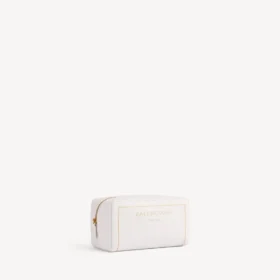 Bolsa cosmética con fragancia en blanco marfil Dix