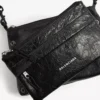 Bolso bandolera Explorer de doble compartimento para hombre en color negro Bolso bandolera Explorer de doble compartimento para hombre en color negro