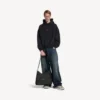 Bolso bandolera Explorer Hobo para hombre en negro Bolso bandolera Explorer Hobo para hombre en negro