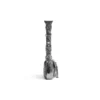 Bolso bandolera Le Cagole Xs metalizado «Silver» 7716700GT3Y8103