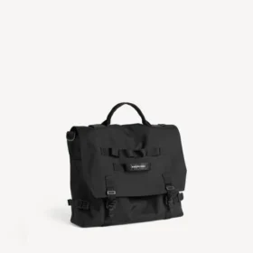 Bolso bandolera militar para hombre en color negro