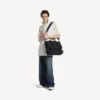 Bolso bandolera militar para hombre en color negro Bolso bandolera militar para hombre en color negro