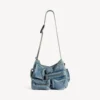 Bolso bandolera para hombre «Superbusy» en azul vintage Bolso bandolera para hombre «Superbusy» en azul vintage