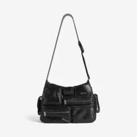 Bolso bandolera para hombre «Superbusy» en negro