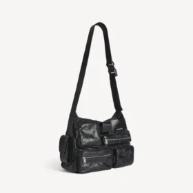 Bolso bandolera para hombre «Superbusy» en negro