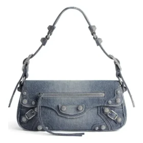 Bolso bandolera pequeño Le Cagole Denim «Azul» 7716402109U4715