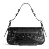 Bolso bandolera pequeño Le Cagole «Negro» 7716401VG9Y1000