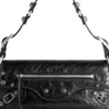 Bolso bandolera pequeño Le Cagole «Negro» 7716401VG9Y1000