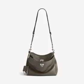 Bolso bandolera Rodeo para hombre, tamaño pequeño, en color caqui