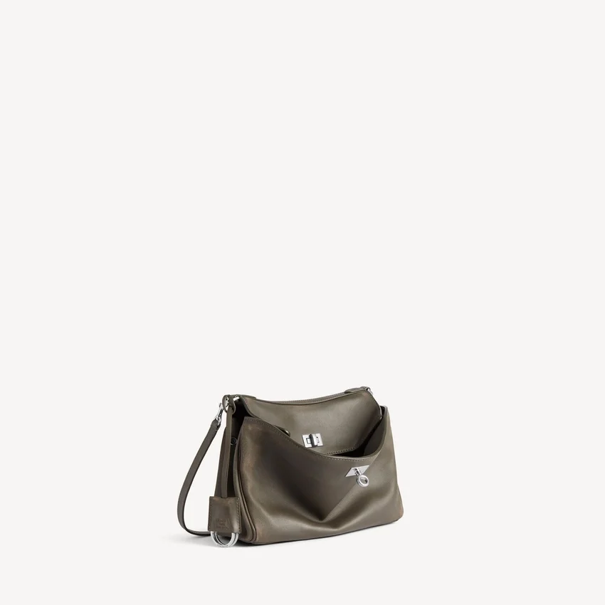 Bolso bandolera Rodeo para hombre, tamaño pequeño, en color caqui Bolso bandolera Rodeo para hombre, tamaño pequeño, en color caqui