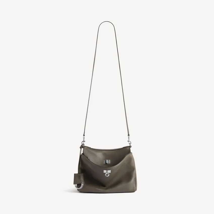 Bolso bandolera Rodeo para hombre, tamaño pequeño, en color caqui Bolso bandolera Rodeo para hombre, tamaño pequeño, en color caqui
