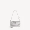 Bolso bandolera Rodeo para mujer con pedrería en gris humo Bolso bandolera Rodeo para mujer con pedrería en gris humo