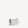 Bolso bandolera Rodeo para mujer con pedrería en gris humo Bolso bandolera Rodeo para mujer con pedrería en gris humo