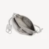 Bolso bandolera Rodeo para mujer con pedrería en gris humo Bolso bandolera Rodeo para mujer con pedrería en gris humo