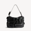 Bolso bandolera Superbusy grande en negro Bolso bandolera Superbusy grande en negro