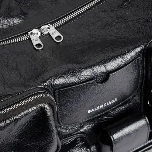 Bolso bandolera Superbusy grande en negro Bolso bandolera Superbusy grande en negro