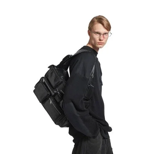 Bolso bandolera Superbusy grande en negro Bolso bandolera Superbusy grande en negro
