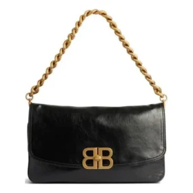 Bolso Bb Soft con solapa mediana «Negro» 7485962AAIZ1000