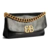 Bolso Bb Soft con solapa mediana «Negro» 7485962AAIZ1000