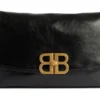 Bolso Bb Soft con solapa mediana «Negro» 7485962AAIZ1000