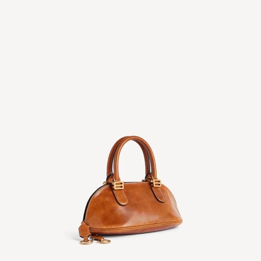 Bolso bolero mini para mujer en color marrón vaquero Bolso bolero mini para mujer en color marrón vaquero