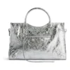 Bolso City mediano metalizado «Silver» 7977862AA9R8122