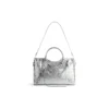 Bolso City mediano metalizado «Silver» 7977862AA9R8122