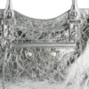 Bolso City mediano metalizado «Silver» 7977862AA9R8122