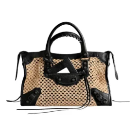 Bolso City pequeño «Natural Negro» 8657622ACGG9260