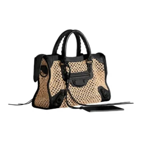 Bolso City pequeño «Natural Negro» 8657622ACGG9260