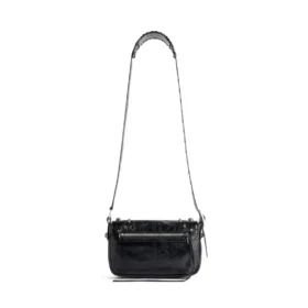 Bolso con solapa Le Cagole XS DIY Metal «Negro» 7190822AAXD1000