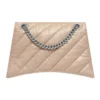 Bolso Crush de cadena mediana acolchado «Marrón claro» 716393210J02906