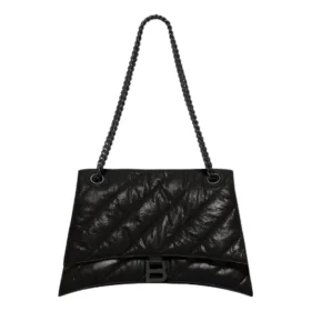 Bolso Crush mediano con cadena y acolchado «Negro» 716393210IY1000