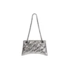 Bolso Crush pequeño con cadena y acolchado «Plata» 716351210IW8110