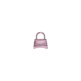 Bolso de asa superior Mini Hourglass «Lilac» 664676-1S4NY-5304