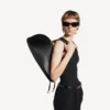 Bolso de bolos Bolero para mujer, tamaño mediano, en negro Bolso de bolos Bolero para mujer, tamaño mediano, en negro