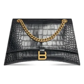 Bolso de cadena mediana Crush Crocodile «Black» 716393210IX1000