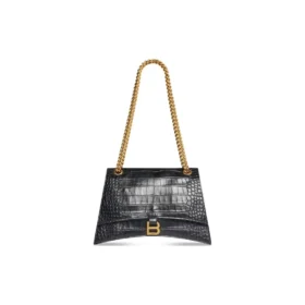 Bolso de cadena mediana Crush Crocodile «Black» 716393210IX1000
