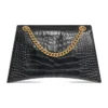 Bolso de cadena mediana Crush Crocodile «Black» 716393210IX1000