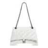 Bolso de cadena mediano Crush acolchado «Optic White» 716393210J09001