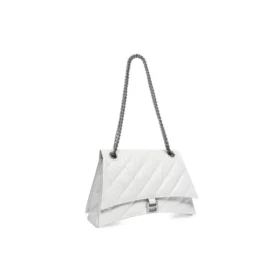 Bolso de cadena mediano Crush acolchado «Optic White» 716393210J09001