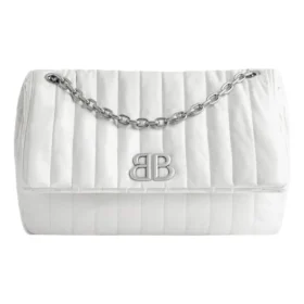 Bolso de cadena mediano Monaco acolchado «Off White» 7659452AASE9106