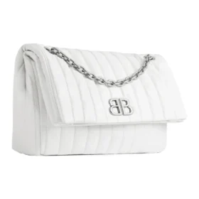 Bolso de cadena mediano Monaco acolchado «Off White» 7659452AASE9106