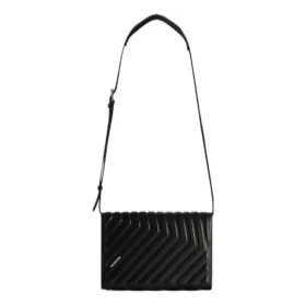 Bolso de coche con solapa y correa «Negro» 6794652103I1000