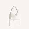 Bolso de hombro Clicca para mujer, tamaño mediano, en blanco nieve Bolso de hombro Clicca para mujer, tamaño mediano, en blanco nieve