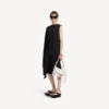 Bolso de hombro Clicca para mujer, tamaño mediano, en blanco nieve Bolso de hombro Clicca para mujer, tamaño mediano, en blanco nieve