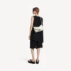 Bolso de hombro Clicca para mujer, tamaño mediano, en blanco nieve Bolso de hombro Clicca para mujer, tamaño mediano, en blanco nieve