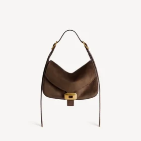 Bolso de hombro Clicca para mujer, tamaño mediano, en color muscade
