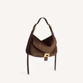 Bolso de hombro Clicca para mujer, tamaño mediano, en color muscade